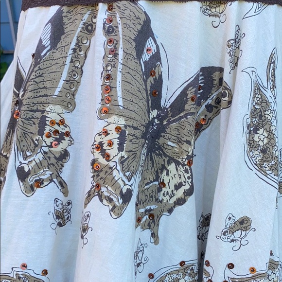 butterfly sequin skirt set - Picture 3 of 7